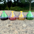 Wholesale Colorful Aluminum 50MM 2 Piece Funnel Shape Herb Grinder